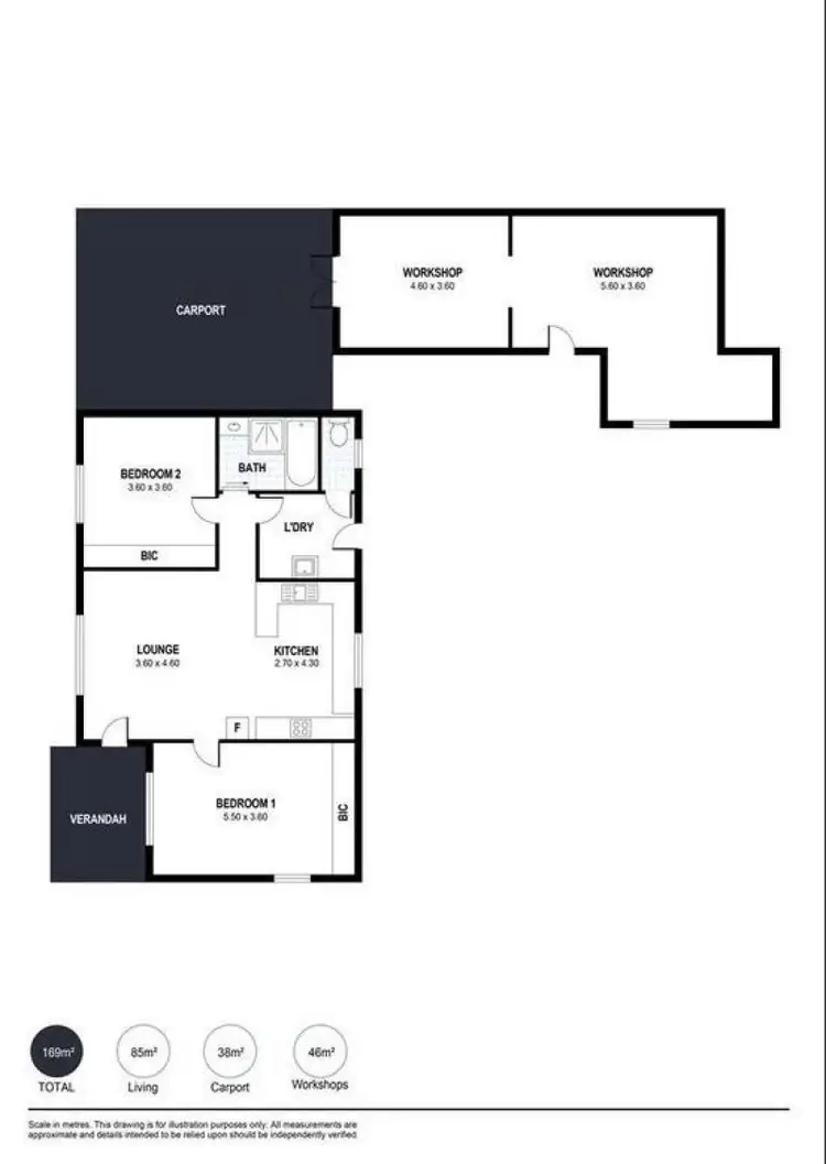 Floorplan of Homely house listing, 21 Daniel Ave, Goolwa North SA 5214