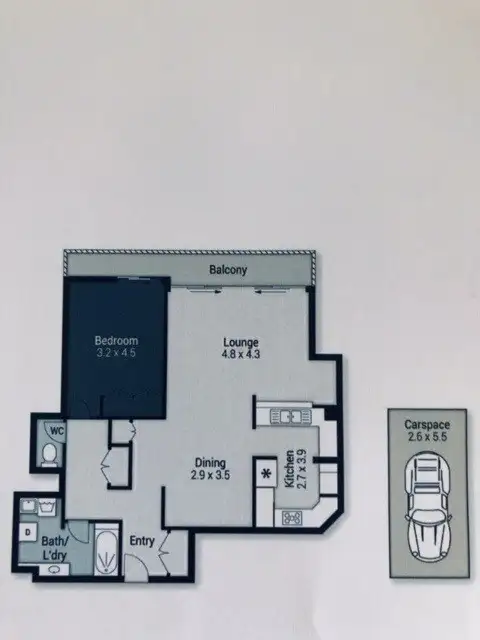 Floorplan of Homely unit listing, 10D/10 Marine Parade, Southport QLD 4215