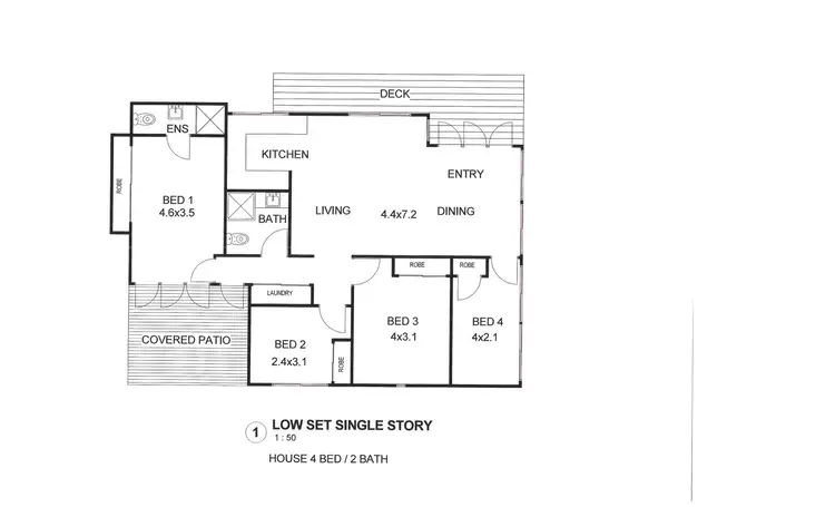 Floorplan of Homely house listing, Address available on request