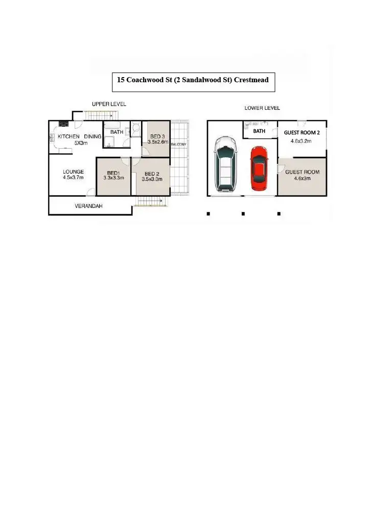 Floorplan of Homely house listing, 15 Coachwood Street, Crestmead QLD 4132