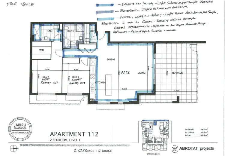 Floorplan of Homely apartment listing, 112/237-245 Ocean View Road, Ettalong Beach NSW 2257
