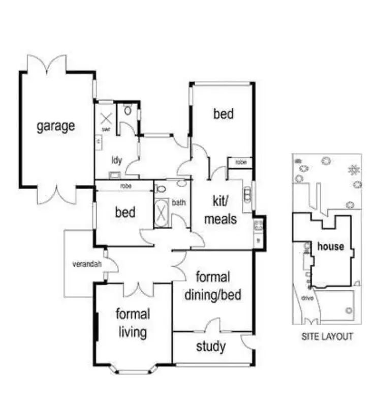 Floorplan of Homely house listing, 3 Hennessy Avenue, Elwood VIC 3184