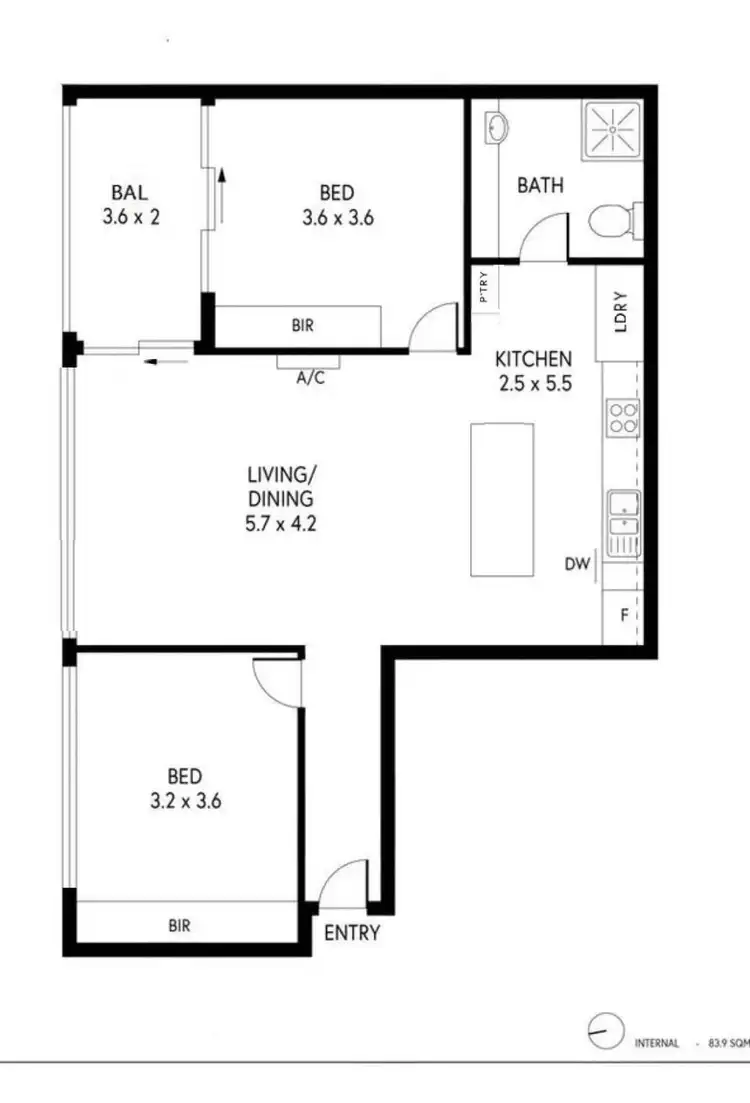 Floorplan of Homely apartment listing, 12/160-162 East Parkway, Lightsview SA 5085