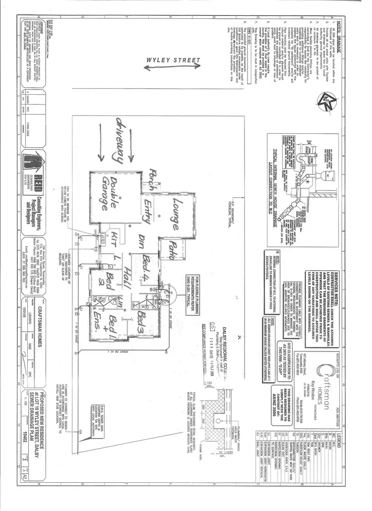 Floorplan of Homely house listing, 44 Wyley Street, Dalby QLD 4405