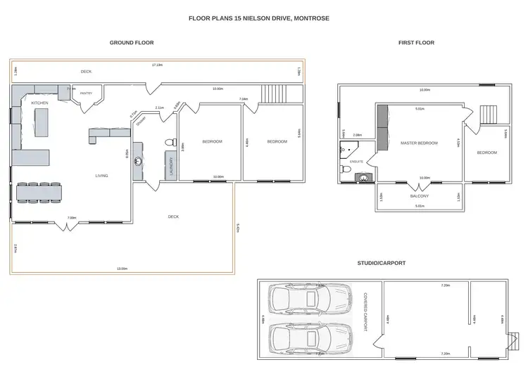 Floorplan of Homely house listing, 15 Nielson Drive, Montrose TAS 7010