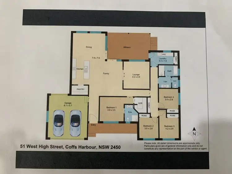 Floorplan of Homely house listing, 51 West High Street, Coffs Harbour NSW 2450