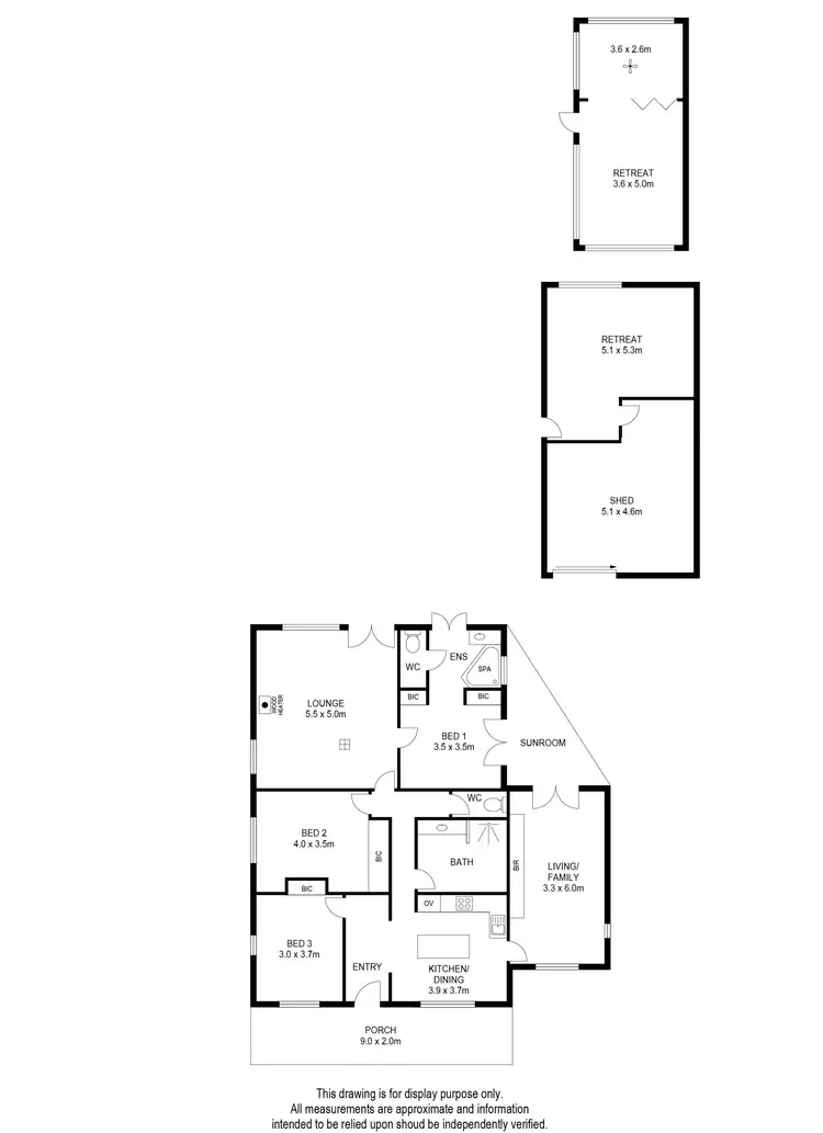 Floorplan of Homely house listing, 8 Mark Lane, Goolwa SA 5214