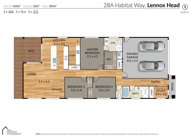 Floorplan of Homely house listing, 28a Habitat Way, Lennox Head NSW 2478