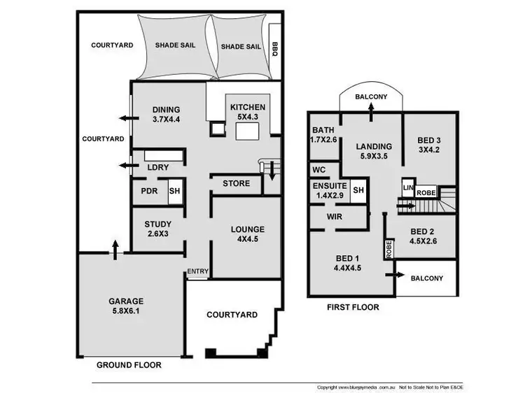Floorplan of Homely house listing, 24 Wittenoom Street, East Perth WA 6004