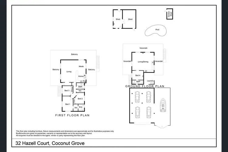 Floorplan of Homely house listing, 32 Hazell Court, Coconut Grove NT 810