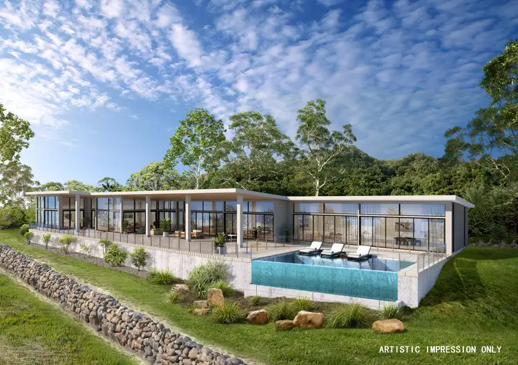 Floorplan of Homely land listing, 166 Wongawallan Drive, Wongawallan QLD 4210