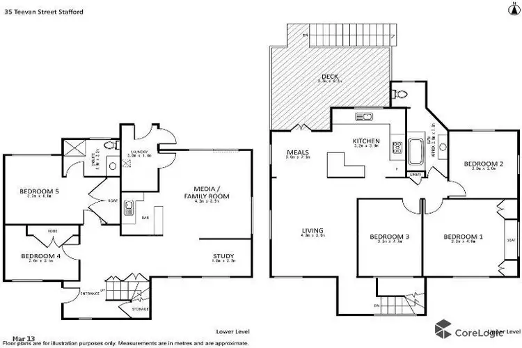 Floorplan of Homely house listing, 35 Teevan St, Stafford QLD 4053