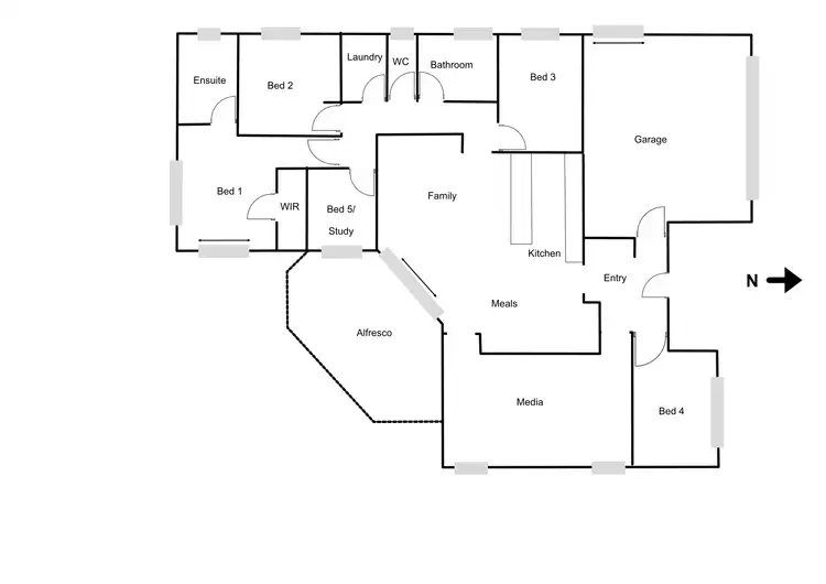 Floorplan of Homely house listing, 10 Sweetapple Drive, Miles QLD 4415
