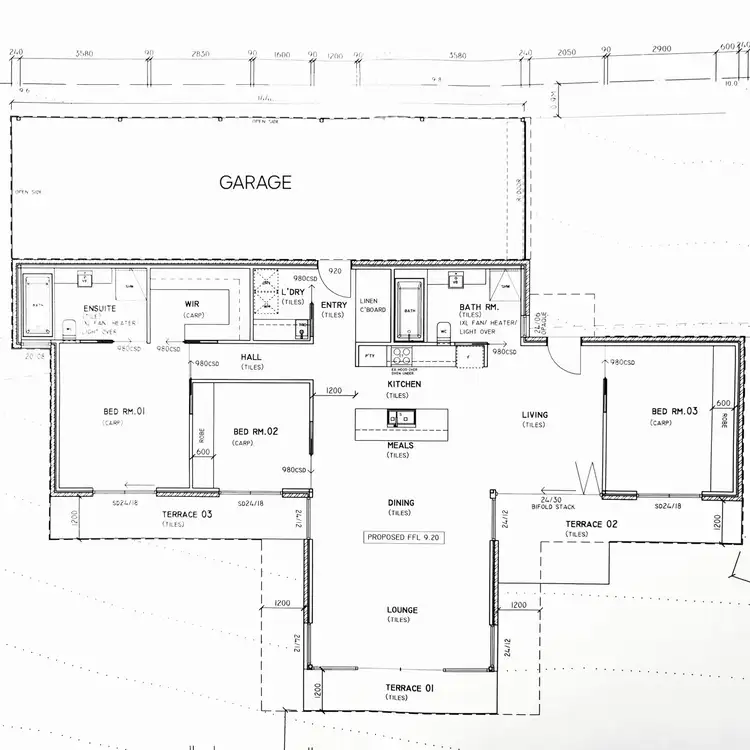 Floorplan of Homely house listing, 34 Trevassa Crescent, Tranmere TAS 7018