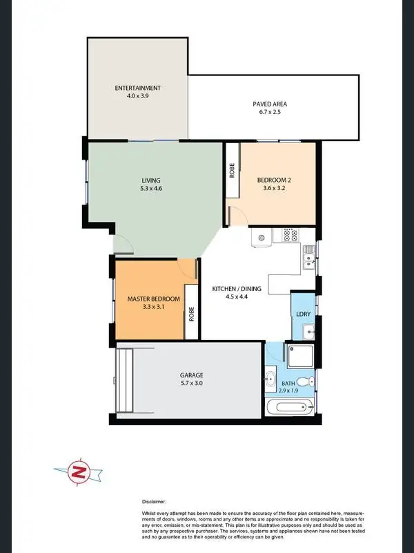 Floorplan of Homely villa listing, 26-28 Jersey Rd, South Wentworthville NSW 2145