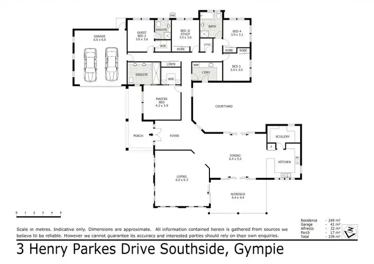 Floorplan of Homely house listing, 3 Henry Parkes Drive, Southside QLD 4570