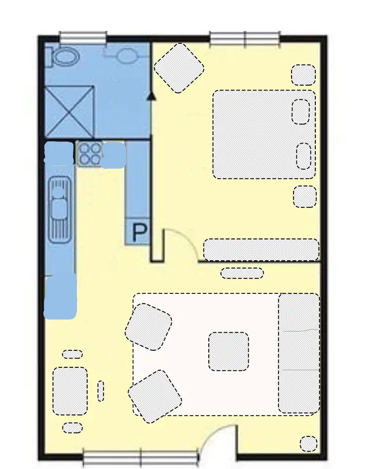 Floorplan of Homely apartment listing, 6/14 Osborne Avenue, Glen Iris VIC 3146