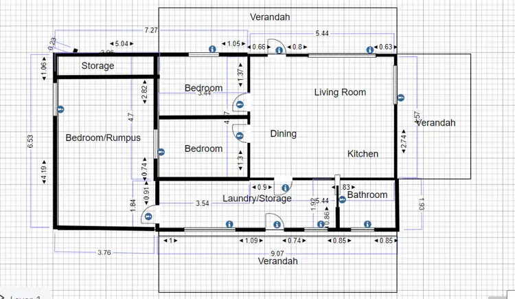 Floorplan of Homely house listing, 51 Mud Alley, Foul Bay SA 5577