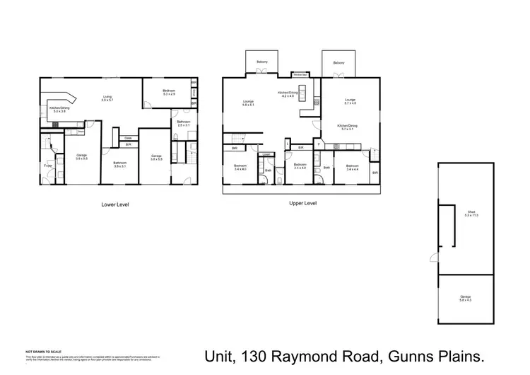Floorplan of Homely rural property listing, 130 Raymond Road, Gunns Plains TAS 7315