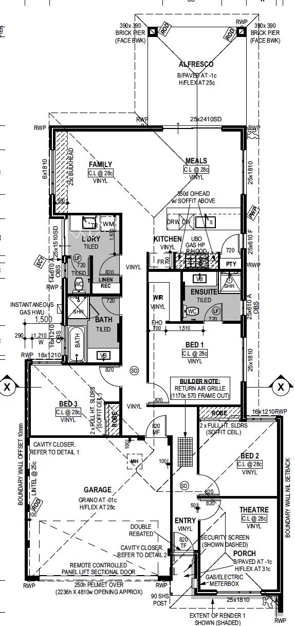 Floorplan of Homely house listing, 91 Yellowtail Grove, Beeliar WA 6164
