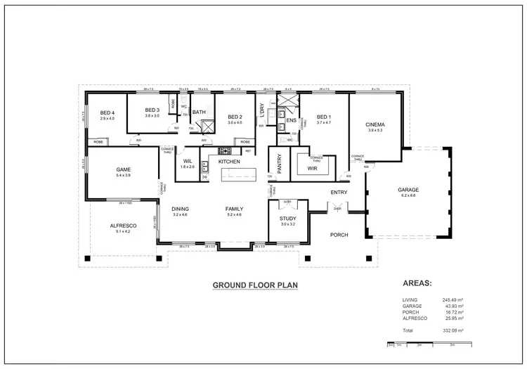 Floorplan of Homely house listing, 12 Cingalee Drive, Madora Bay WA 6210