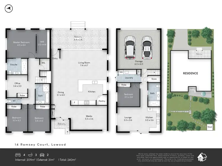 Floorplan of Homely house listing, Address available on request