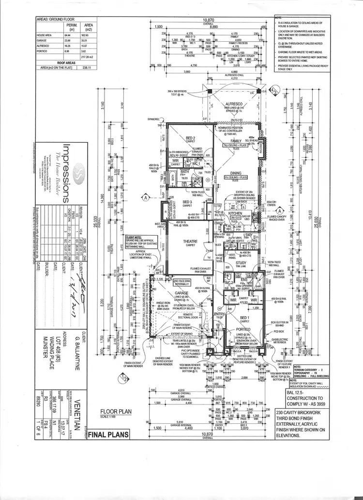 Floorplan of Homely house listing, 3 Wading Place, Lake Coogee WA 6166