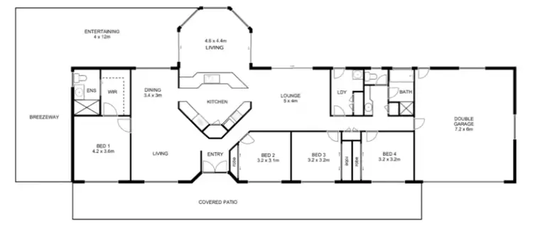 Floorplan of Homely house listing, 129 Florence Wilmont Drive, Nambucca Heads NSW 2448