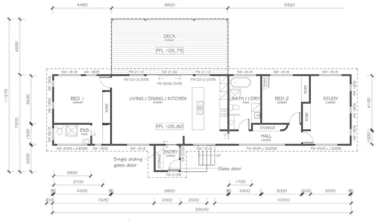 Floorplan of Homely house listing, 3 Fig Place, Geilston Bay TAS 7015