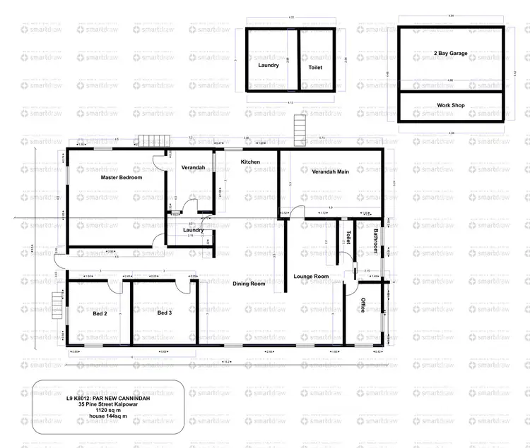 Floorplan of Homely house listing, 35 Pine Street, Kalpowar QLD 4630