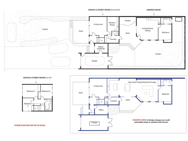 Floorplan of Homely house listing, 22 Marsden Street, Dickson ACT 2602