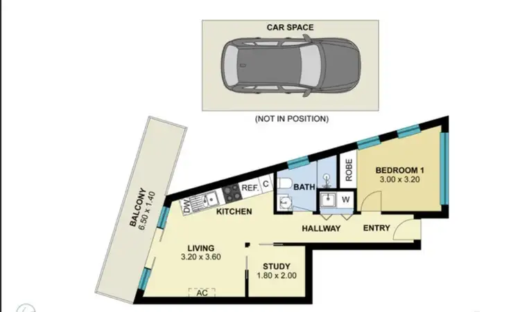 Floorplan of Homely flat listing, Address available on request