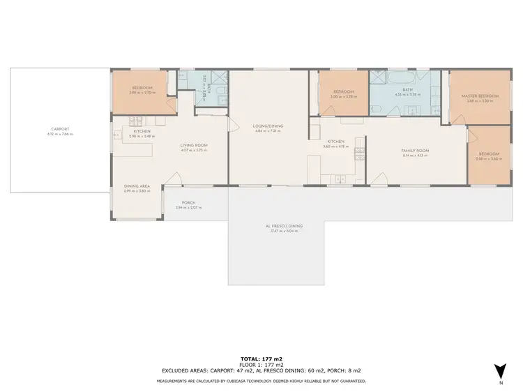 Floorplan of Homely rural property listing, 40 Walters Road, Upper Orara NSW 2450