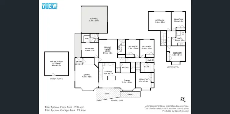 Floorplan of Homely house listing, 7 Warren Court, Howrah TAS 7018