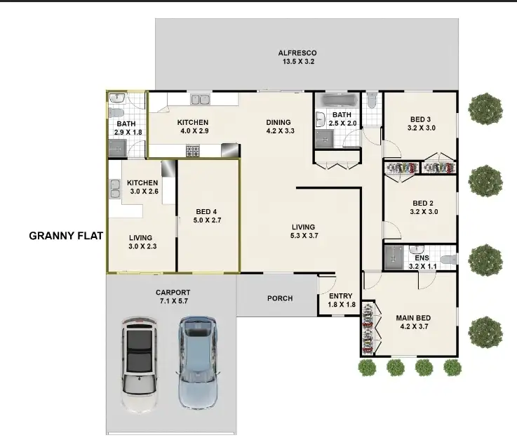 Floorplan of Homely house listing, 170 Ridgewood Road, Algester QLD 4115