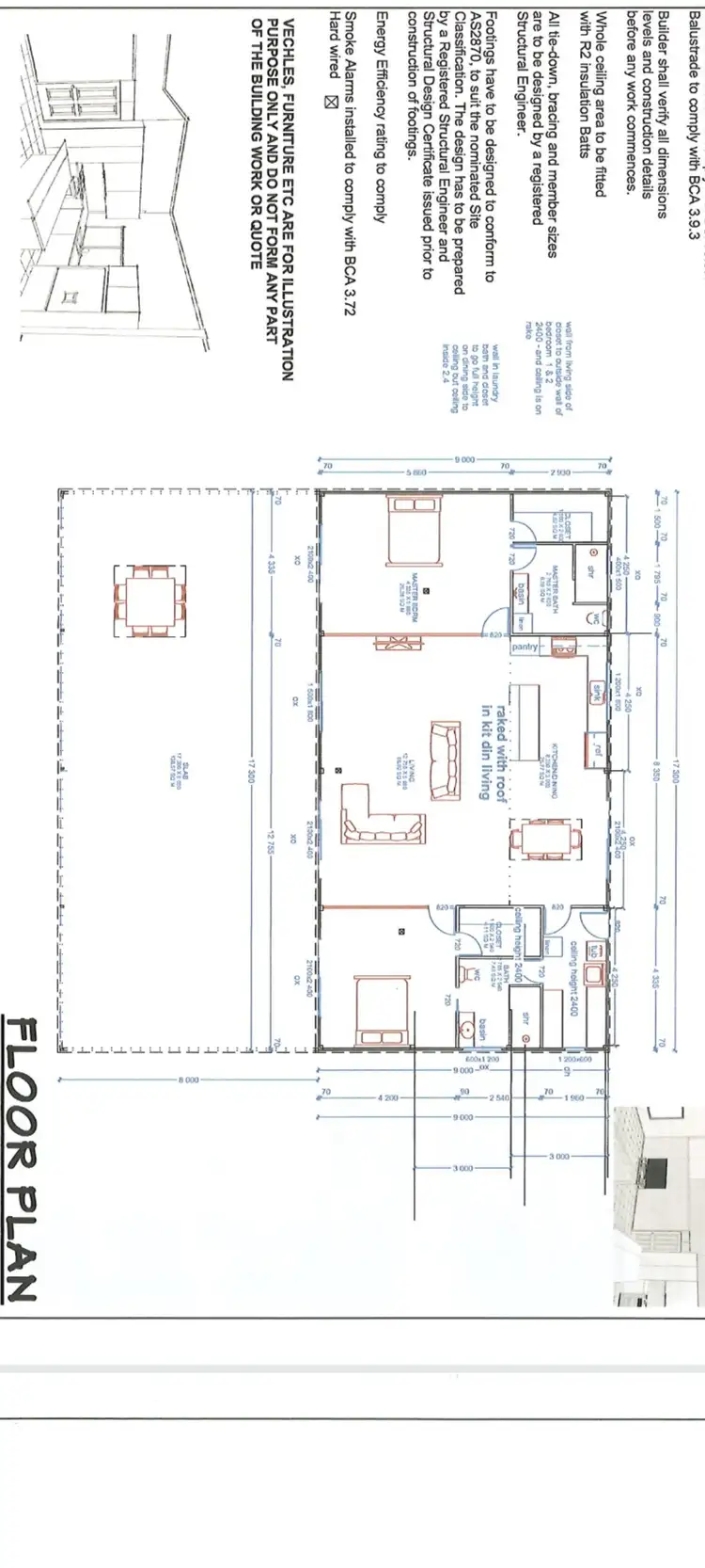 Floorplan of Homely rural property listing, 39 Crescent Street, Armstrong Beach QLD 4737