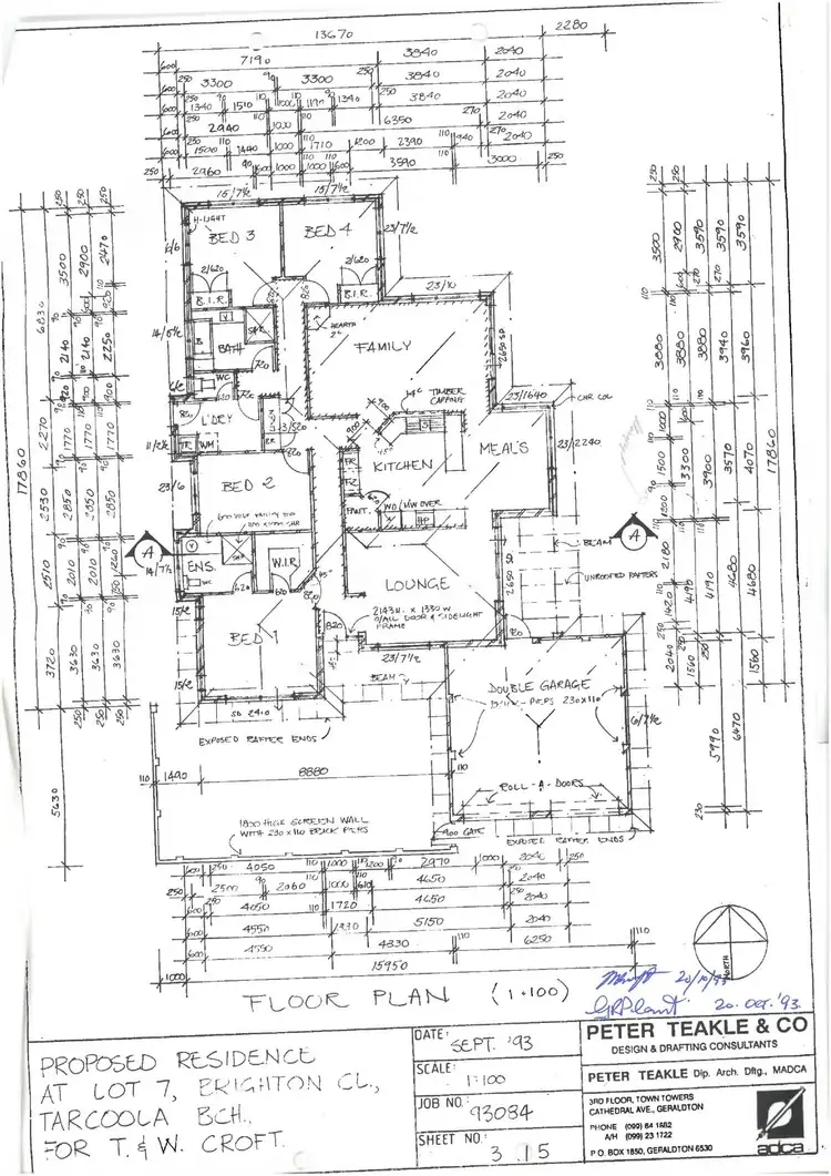Floorplan of Homely house listing, 13 Brighton Close, Tarcoola Beach WA 6530