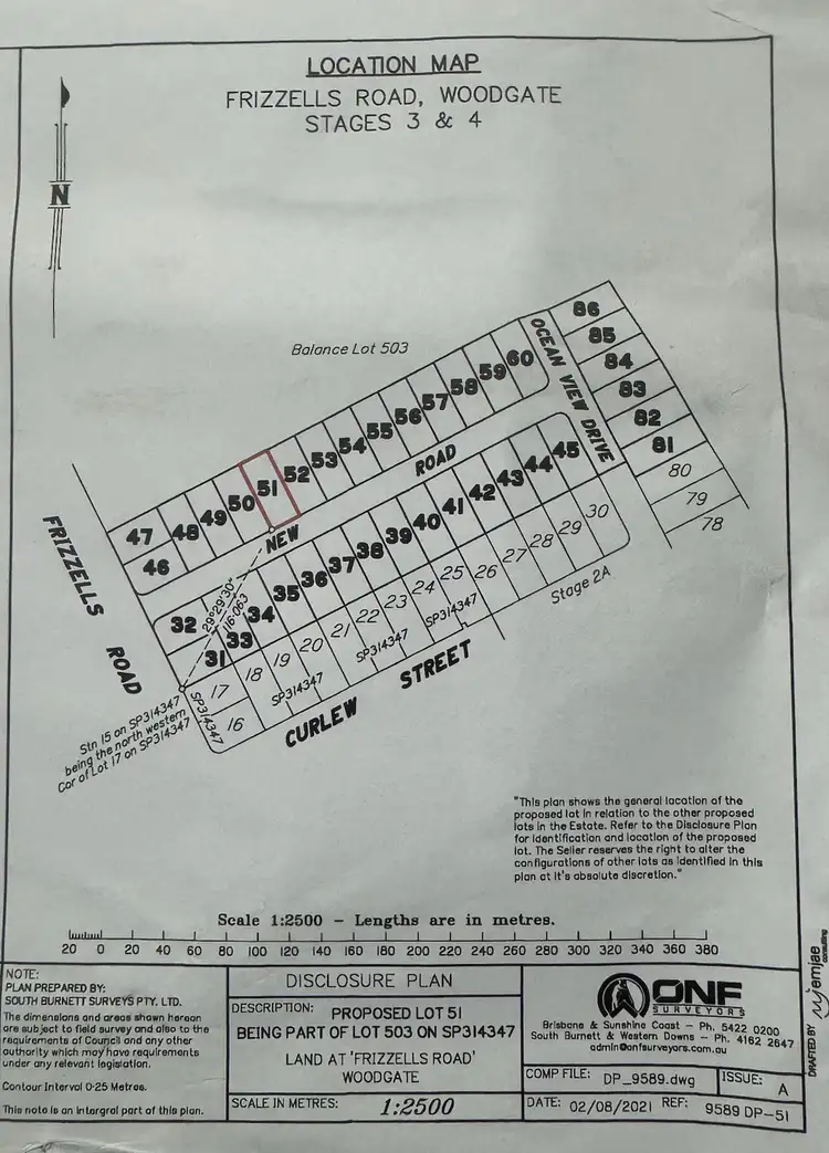 Floorplan of Homely land listing, 9 Oystercatcher Street, Woodgate QLD 4660