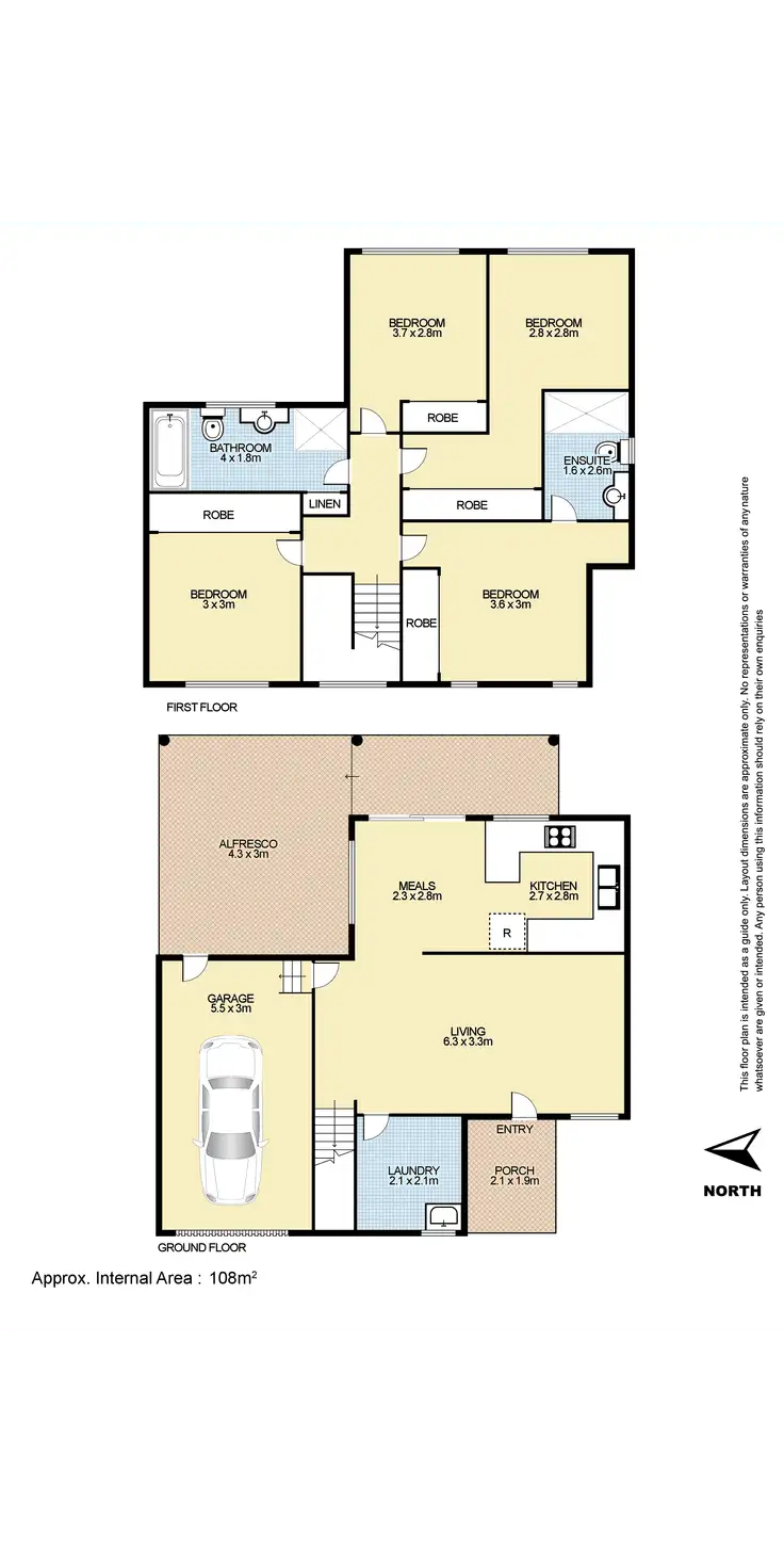 Floorplan of Homely townhouse listing, 4/80 Newton Rd, Blacktown NSW 2148