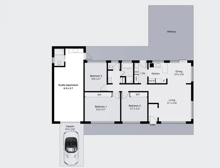Floorplan of Homely house listing, 65 Prince St, Coffs Harbour NSW 2450