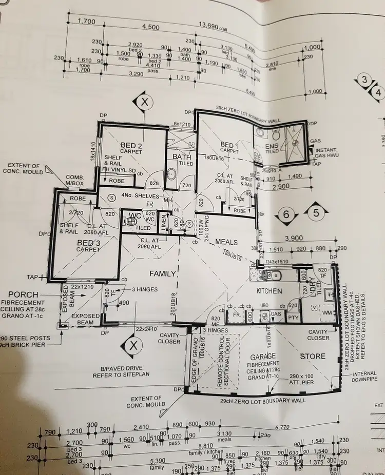 Floorplan of Homely villa listing, 83B Finchley Cresent, Balga WA 6061
