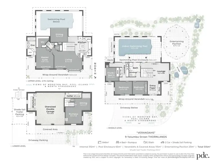 Floorplan of Homely house listing, 9 Yalumba Street, Thornlands QLD 4164