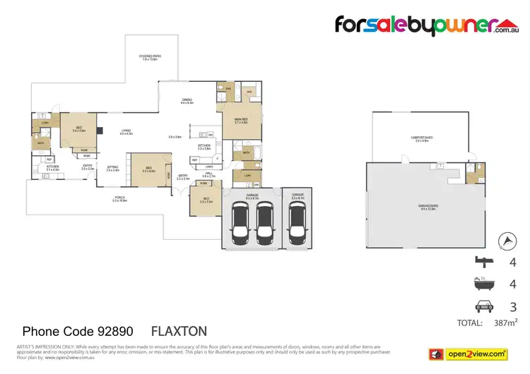 Floorplan of Homely rural property listing, Address available on request