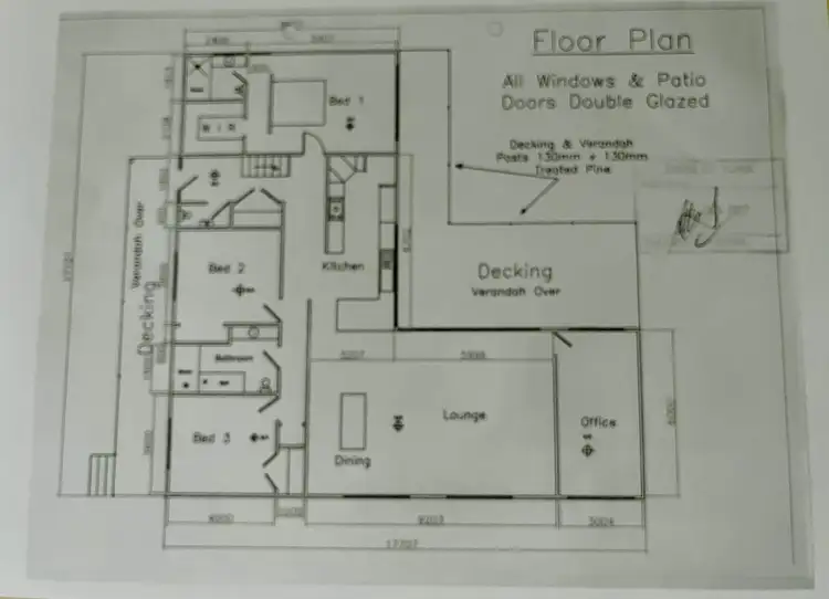 Floorplan of Homely house listing, 5 Chamberlin St, York WA 6302