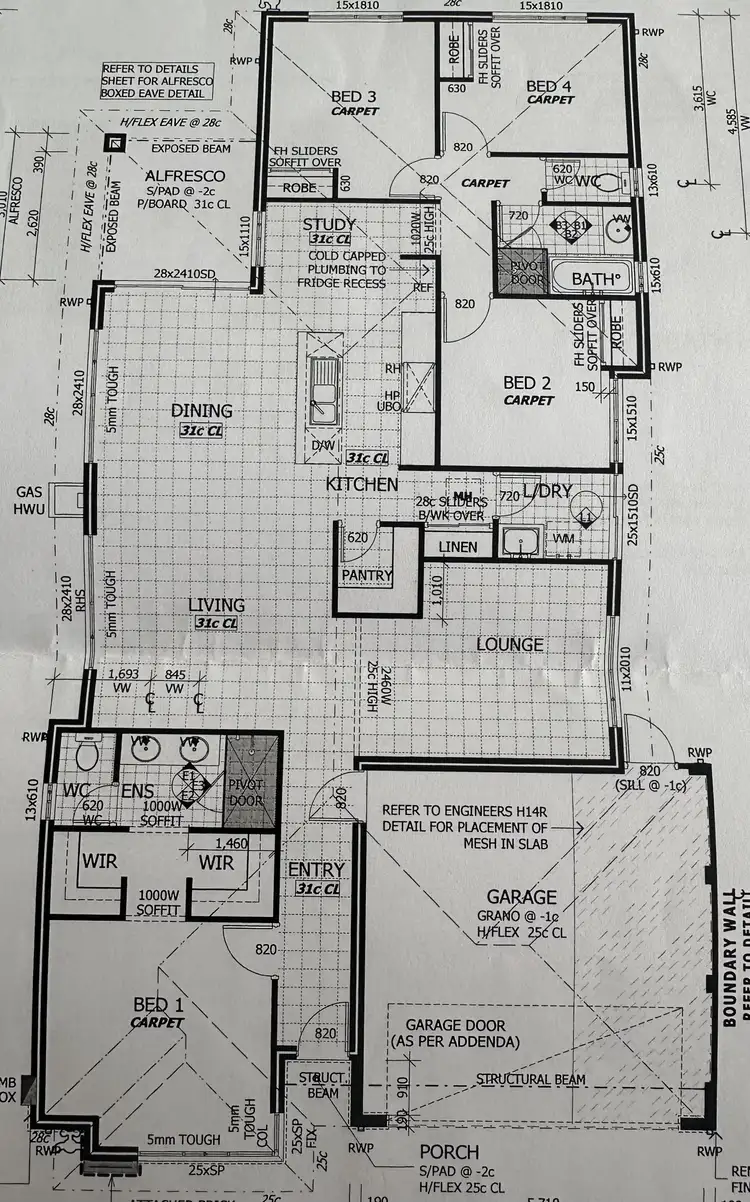 Floorplan of Homely house listing, 4 Wading Place, Lake Coogee WA 6166