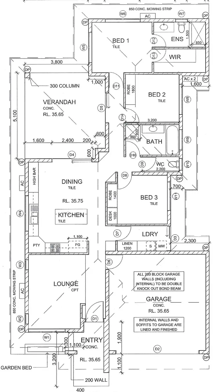 Floorplan of Homely house listing, 39 Reuben Avenue, Berrimah NT 828