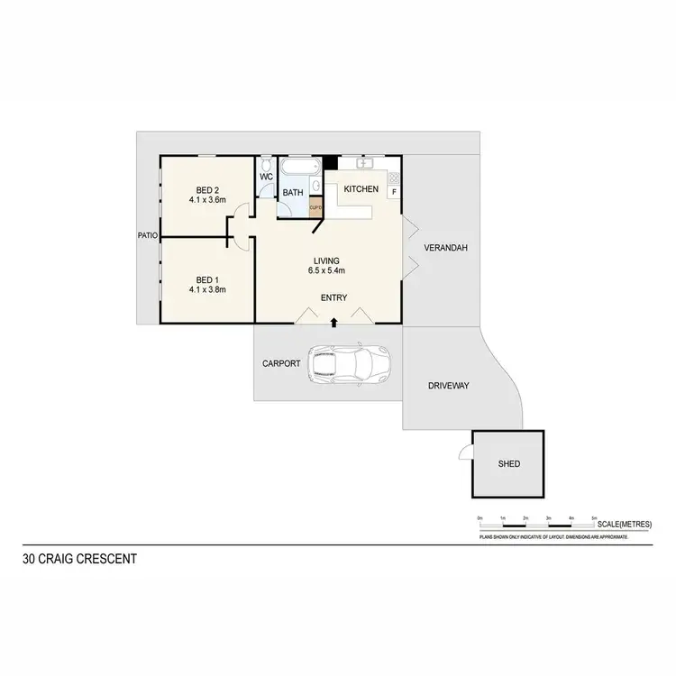 Floorplan of Homely house listing, 30 Craig Crescent, Coconut Grove NT 810