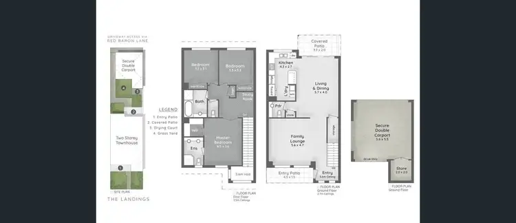 Floorplan of Homely house listing, 26 The Landings, Upper Coomera QLD 4209
