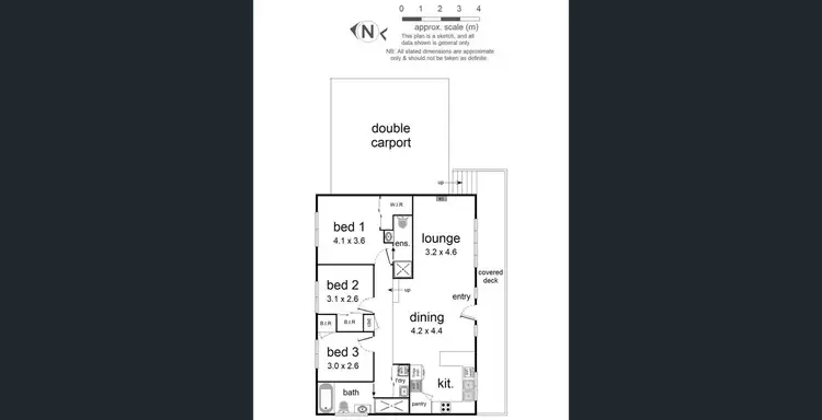 Floorplan of Homely house listing, 8 Kaye Road, Upwey VIC 3158