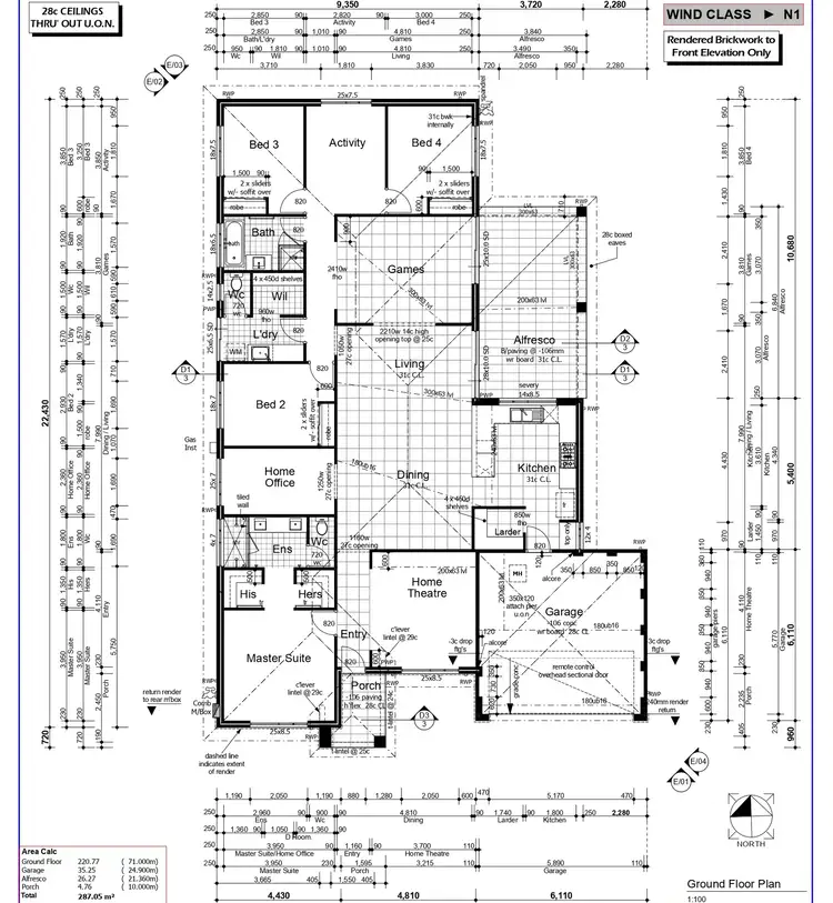 Floorplan of Homely house listing, 7 Massena Way, Yalyalup WA 6280